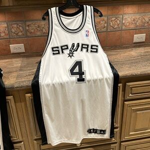 RARE Game Jersey Adidas SIGNED Michael Finley San Antonio Spurs Jersey 2006-2007